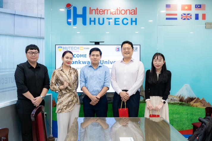 Nhiều cơ hội học tập, trải nghiệm tại Hàn cho sinh viên qua buổi làm việc giữa HUTECH và Đại học Wonkwang 20