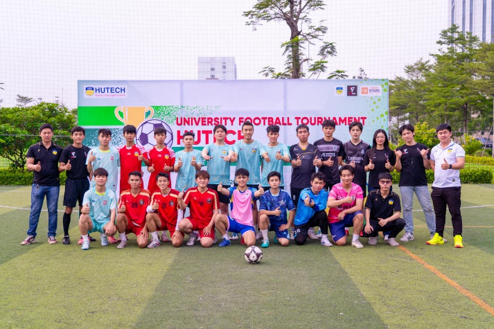 THE FUN FC lên ngôi vô địch Giải Bóng đá Đối kháng UNIVERSITY FOOTBALL TOURNAMENT HUTECH 2024 17