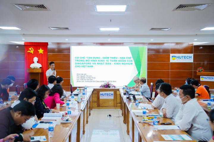 A lot of helpful information was made available during the scientific conference "Laws of the circular economy in Vietnam today." 130