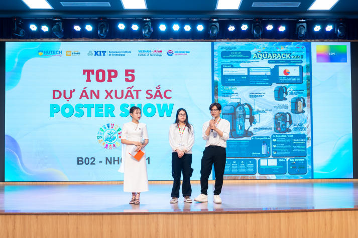 [Video] 53 dự án “lên sóng” tại Poster Innovation HUTECH, sinh viên bứt phá với loạt ý tưởng đậm tính ứng dụng 64