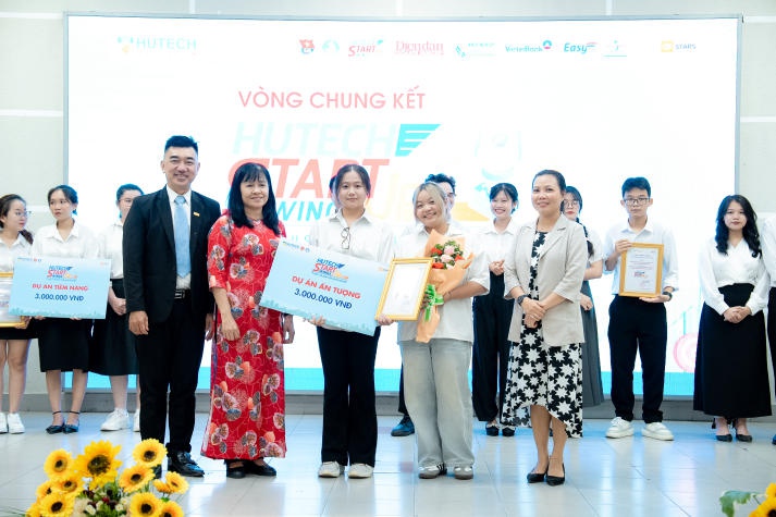 “Cụt yêu đời” Nguyễn Ngọc Nhứt trở thành tân Quán quân HUTECH Startup Wings 2024 78