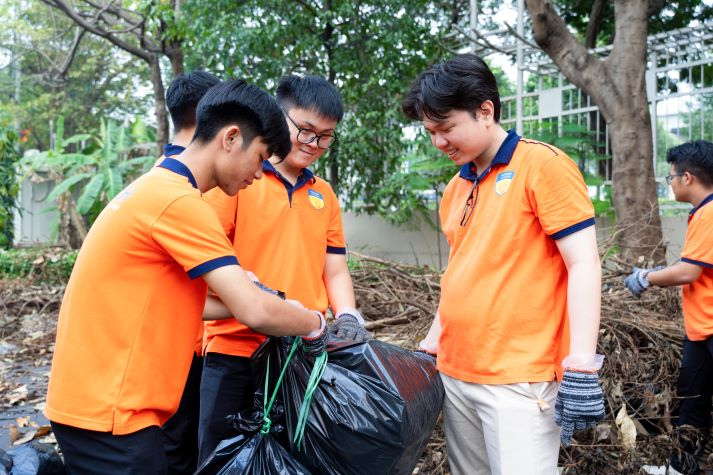 Viện Kỹ thuật phát động cao điểm tình nguyện, chung tay xây dựng môi trường xanh - sạch - đẹp 53