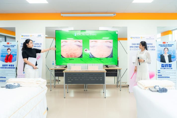 [Video] Sinh viên Viện Khoa học Ứng dụng khám phá bí mật chuẩn K-Beauty cùng chuyên gia Hàn Quốc 169