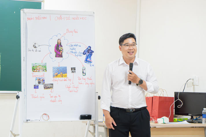 Khép lại chuỗi tập huấn dành cho Cán bộ - Giảng viên - Nhân viên HUTECH bằng hoạt động thiết kế poster ấn tượng 37