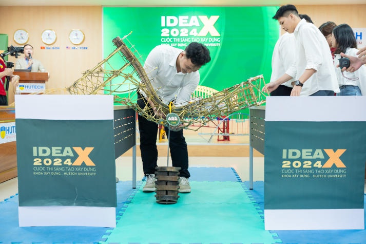 NHIỀU MÔ HÌNH KẾT CẤU THÚ VỊ TRANH TÀI TẠI "IDEA-X 2024" 300