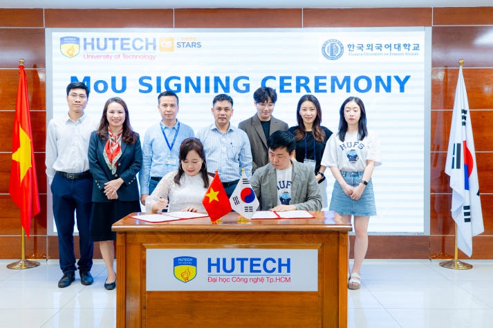 HUTECH and Hankuk University of Foreign Studies (Korea) signed MoU 134