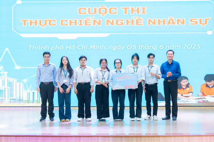 Chung kết “Thực chiến nghề nhân sự” 2025: Sân chơi thực học - thực làm cho sinh viên HUTECH 282