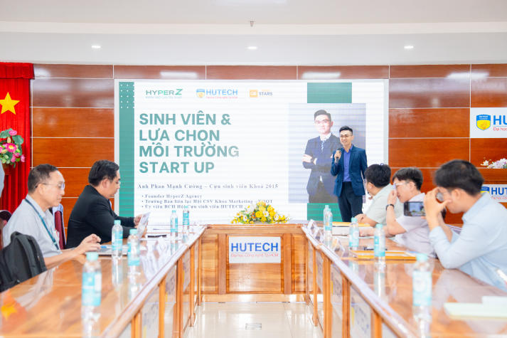 [Video] Gen Z HUTECH học “bí kíp sinh tồn” nơi công sở từ cựu sinh viên thành đạt 69