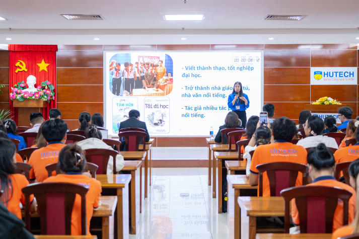 Đoàn viên thời đại số: Sinh viên Khoa Quản trị kinh doanh tỏa sáng trong hành trình truyền cảm hứng 25