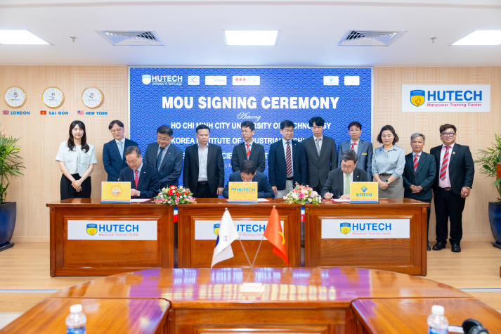 HUTECH ký kết MOU cùng Viện Công nghệ Công nghiệp Hàn Quốc (KITECH) và Đại học Khoa học Công nghệ Hàn Quốc (UST) 40