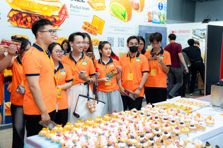Vietnam Bakery Show 2025 - “lớp học thực tế” quy mô lớn dành cho sinh viên Công nghệ thực phẩm 18