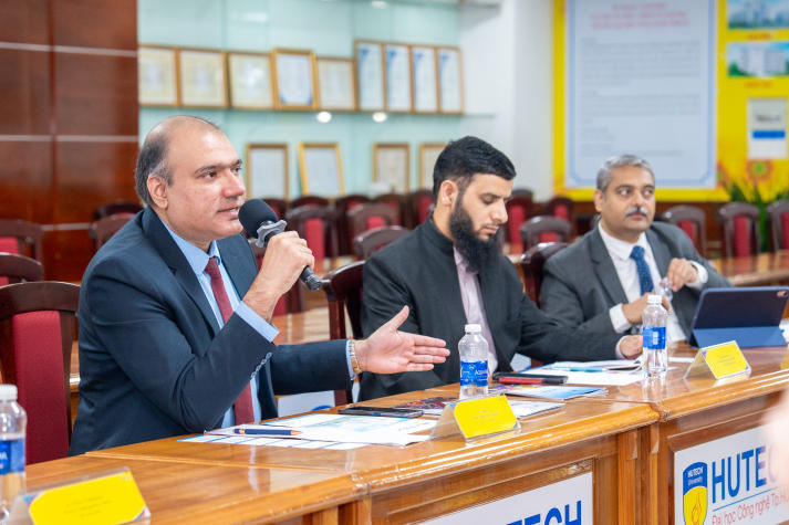 HUTECH fosters international cooperation with leading Indian universities 66