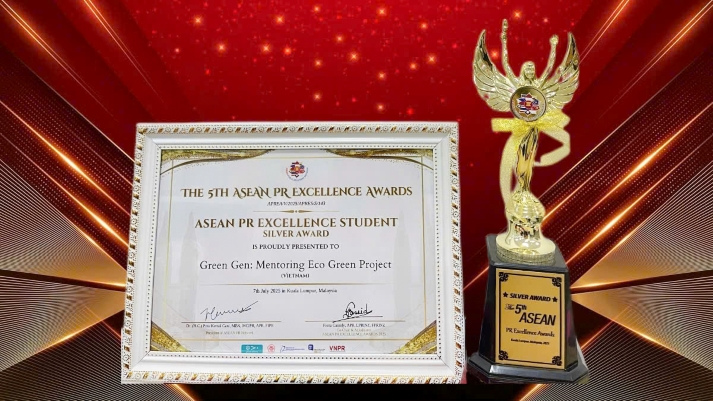 Sinh viên Quan hệ công chúng HUTECH chinh phục đấu trường quốc tế với giải Bạc ASEAN PR Excellence Awards 2025 14