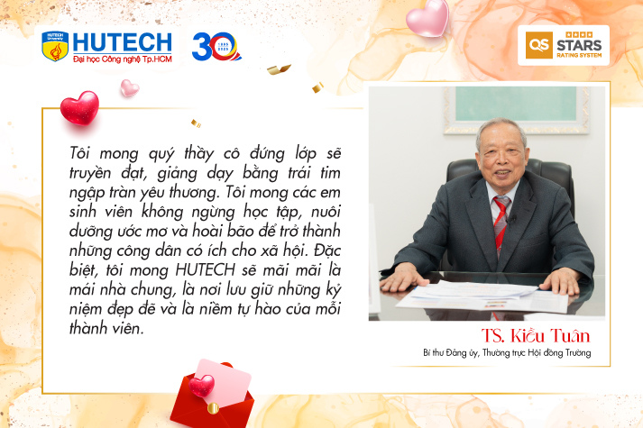 [Video] [HUTECH 30 năm] HUTECH tuổi 30 - kỳ vọng của người đồng hành 23