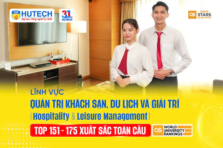 03 lĩnh vực đào tạo của HUTECH vào bảng xếp hạng QS World University Rankings by Subject 2026 19