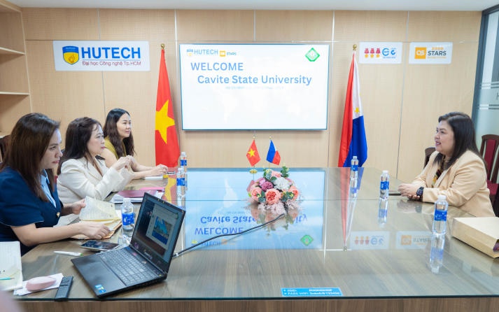 HUTECH thảo luận các chương trình hợp tác cùng Cavite State University (Philippines) 9