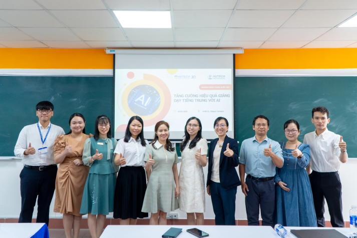 “Bắt sóng” dạy và học tiếng Trung với AI: Giải pháp đổi mới của Khoa Trung Quốc học 178