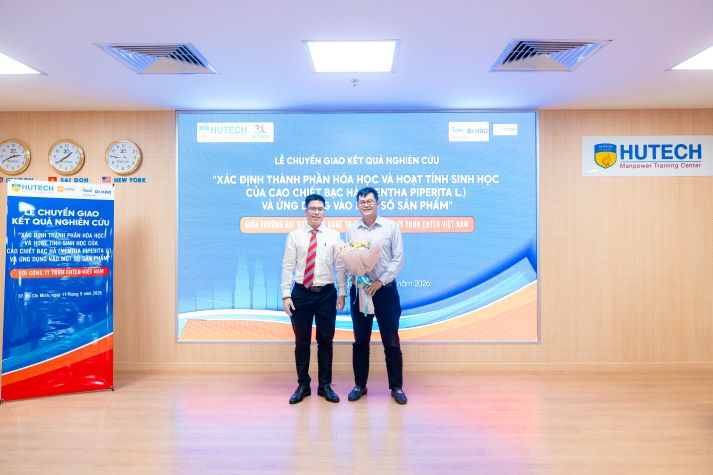 Viện Khoa học Ứng dụng khai mở tiềm năng ứng dụng từ Bạc hà 80
