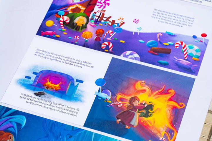 Sinh viên Thiết kế đồ họa “trình làng” loạt sản phẩm cuối kỳ ấn tượng tại triển lãm 85