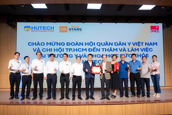 Trường Y và Khoa học Sức khỏe HUTECH mở rộng kết nối chuyên môn cùng Hội Quân dân Y Việt Nam 9