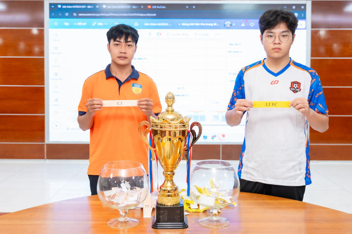 [Giải Bóng đá Sinh viên HUTECH năm 2025] Hoàn tất bốc thăm, sẵn sàng “lăn bóng” ngày 15/7 71