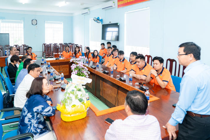 [Video] Sinh viên Quản lý tài nguyên và môi trường khảo sát công trình thủy lợi, năng lượng tại Tây Ninh 16