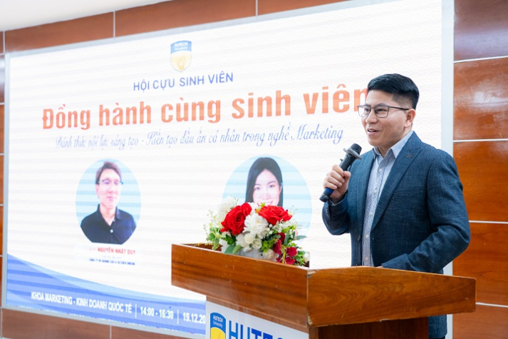 Cựu sinh viên đồng hành cùng sinh viên tạo dấu ấn cá nhân trong lĩnh vực Marketing 67