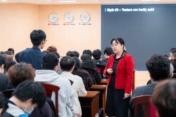 Sinh viên Công nghệ thông tin cập nhật xu hướng Software Testing cùng chuyên gia AGEST Việt Nam 45