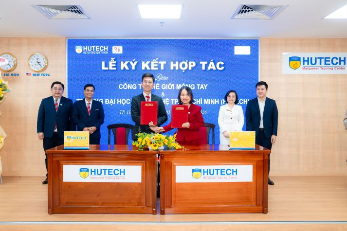 [Video] HUTECH ký kết hợp tác doanh nghiệp, mở rộng cơ hội thực hành ngành Công nghệ thẩm mỹ 15