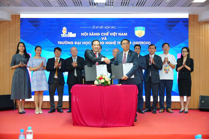 HUTECH ký kết MOU với Hội Sáng chế Việt Nam: Thúc đẩy hệ sinh thái sở hữu trí tuệ và đổi mới sáng tạo 31