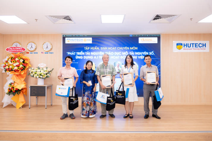 HUTECH đăng cai tổ chức Đại hội Liên Chi hội Thư viện Đại học phía Nam lần thứ VI, nhiệm kỳ 2025-2028: Hướng tới thư viện số hiện đại 167