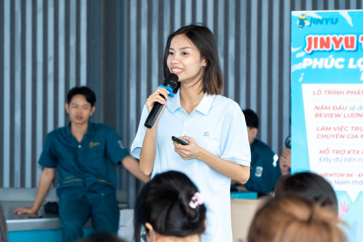 Tham quan Công ty TNHH Jinyu Tire (Việt Nam), sinh viên Khoa Trung Quốc học tìm hiểu môi trường làm việc thực tế 29