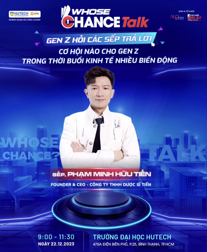 Cùng sinh viên Quan hệ công chúng HUTECH tìm hiểu "Cơ hội cho gen Z trong thời kỳ kinh tế nhiều biến động" với các sếp lớn 29