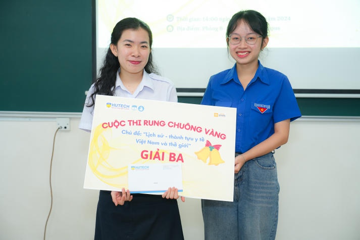 Sinh viên Khoa Dược HUTECH tranh tài kiến thức y tế tại cuộc thi “Rung chuông vàng” 61