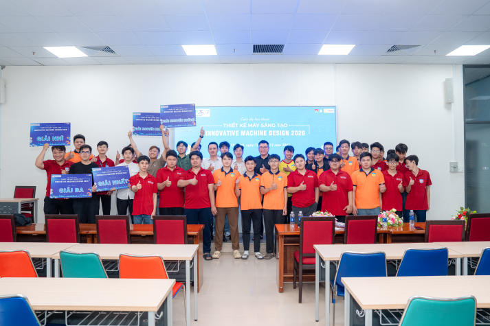 Sinh viên Viện Kỹ thuật thử thách tư duy thiết kế tại cuộc thi “Innovation Machine Design 2026” 89