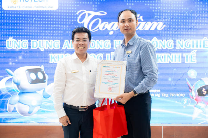 Giảng viên Khoa Tài chính - Thương mại cập nhật xu hướng ứng dụng AI trong nghiên cứu khoa học lĩnh vực kinh tế 47