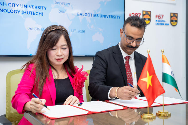 HUTECH và Galgotias University (Ấn Độ) mở rộng hợp tác đào tạo, nghiên cứu và kết nối doanh nghiệp 51