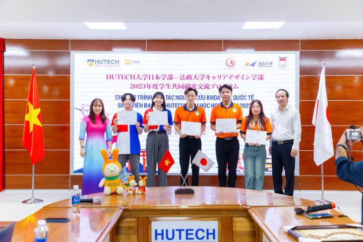 Khoa Nhật Bản học tổng kết chương trình Nghiên cứu khoa học giữa sinh viên HUTECH và sinh viên ĐH Hosei (Nhật Bản) 119