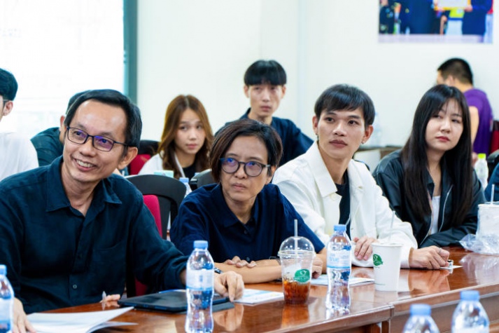 Khoa Kiến trúc - Mỹ thuật HUTECH đón tiếp và làm việc với Trường Đại học Khon Kaen (Thái Lan) 100
