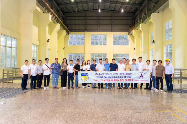 Gắn kết lý thuyết với thực tiễn: Học viên cao học HUTECH tham quan Thủy điện Đa M’Bri (Lâm Đồng) 4