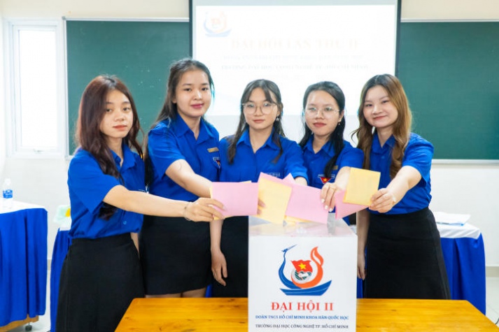 Khoa Hàn Quốc học tổ chức Đại hội Đại biểu Đoàn TNCS Hồ Chí Minh lần thứ II, vững vàng hành trình thành công mới 54