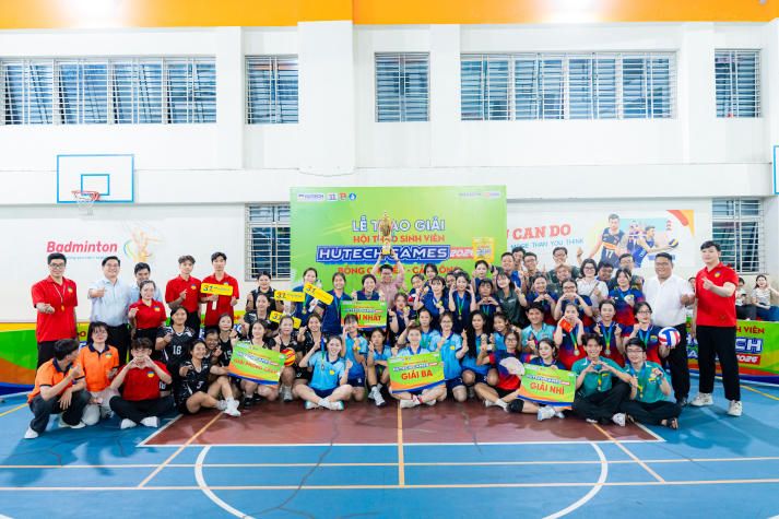 Chung kết Bóng chuyền nữ HUTECH GAMES 2026: Ngôi vương gọi tên Khoa Marketing - Kinh doanh quốc tế 106