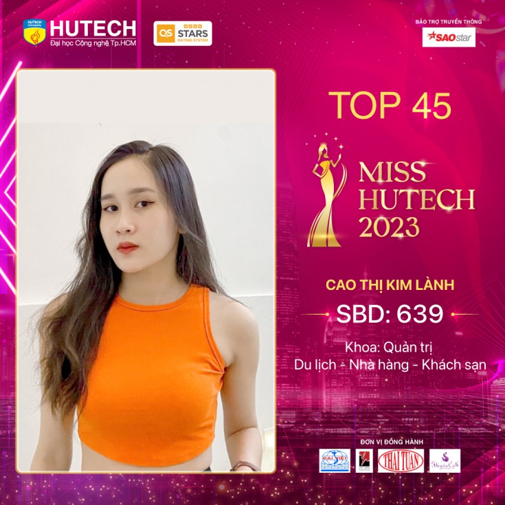 Top 45 thí sinh xuất sắc nhất của Miss HUTECH 2023 chính thức lộ diện 175