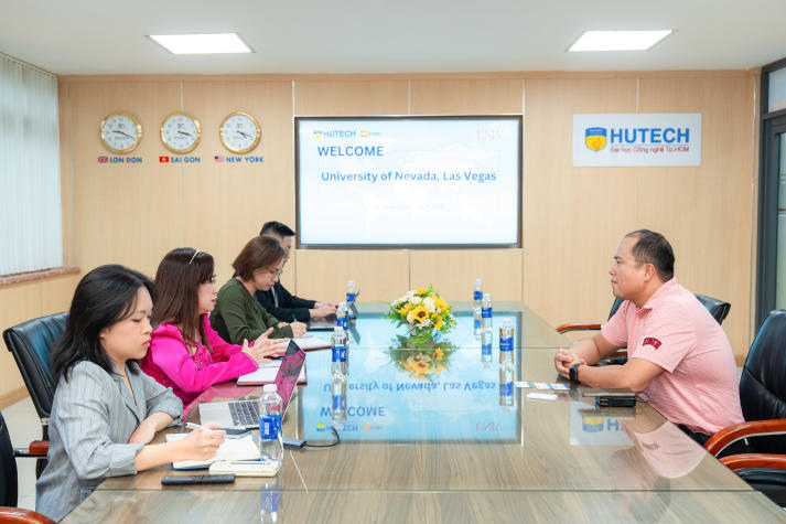 HUTECH làm việc với University of Nevada, Las Vegas, mở rộng hợp tác đào tạo và nghiên cứu trong lĩnh vực kỹ thuật 29
