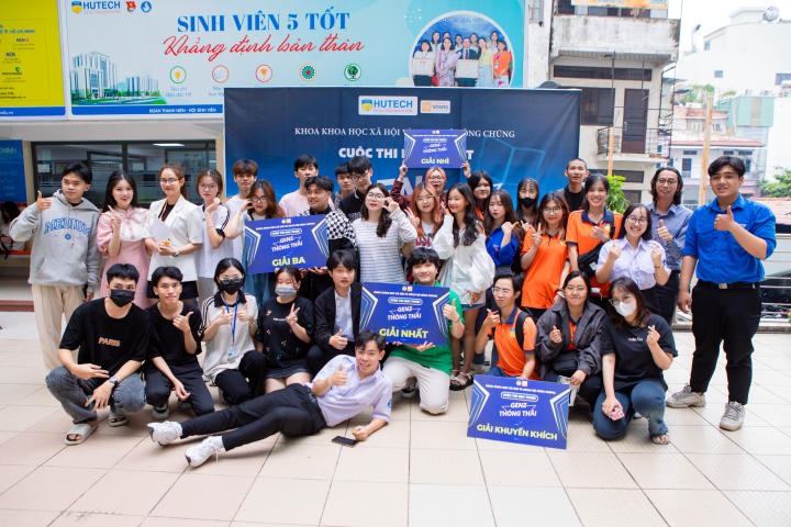 Sinh viên Khoa Khoa học Xã hội và Quan hệ Công chúng thể hiện tài năng qua cuộc thi học thuật “GenZ thông thái” 86