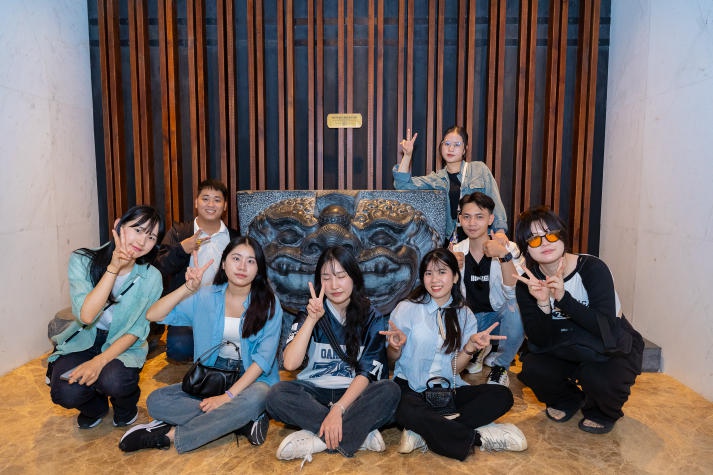 Theo chân sinh viên HUTECH và Tongmyong khám phá “Đất Thánh” Tây Ninh 86