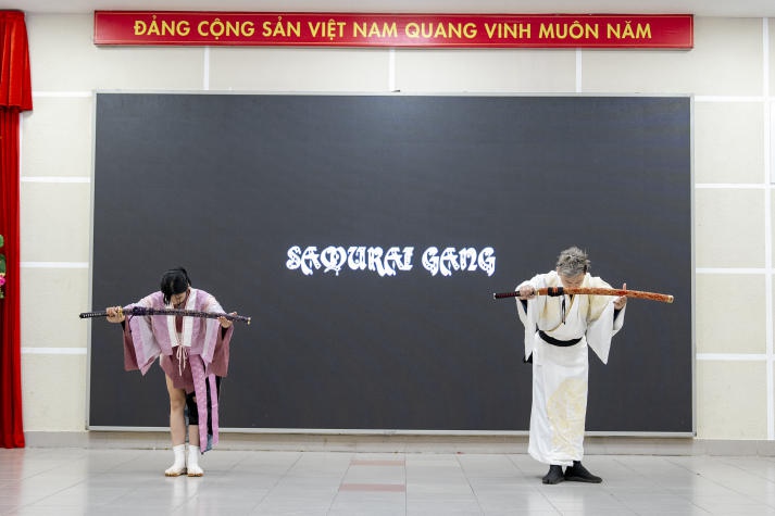 Sinh viên HUTECH nhập vai chiến binh Samurai Nhật Bản 56