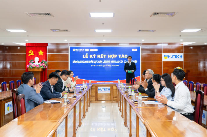 HUTECH ký kết hợp tác cùng SATSCO, mở rộng kết nối doanh nghiệp cho sinh viên lĩnh vực Kỹ thuật -  Công nghệ 12
