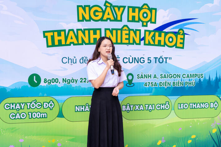 Sôi nổi Ngày hội Thanh niên khỏe Khoa Tài chính - Thương mại: Khỏe cùng 5 tốt 38