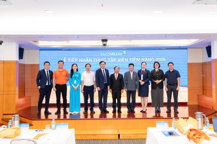 HUTECH dẫn đầu với số lượng sinh viên trúng tuyển Thực tập sinh tiềm năng Sacombank 2026 46